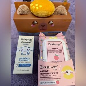 The Crème Shop Self-Care Bundle | Capybara Headband + Cinnamoroll | New